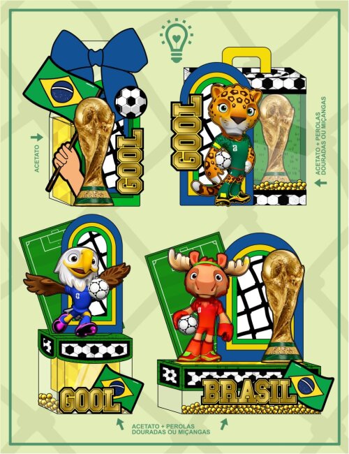 Festa copa cenário