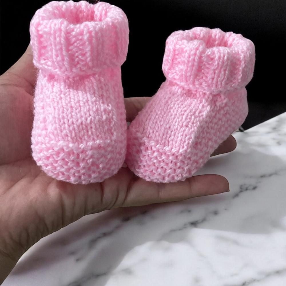 Sapatinho Bem Vindo - Rosa Bebê