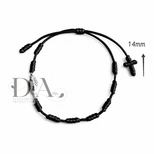 Pulseira Terço Rosário Decenário Minimalista Delicada e Discre