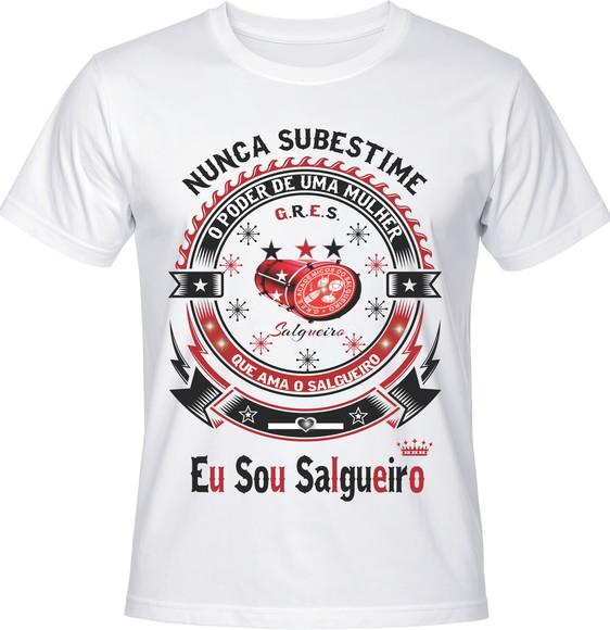 Camiseta Carnaval Eu Sou Salgueiro Samba