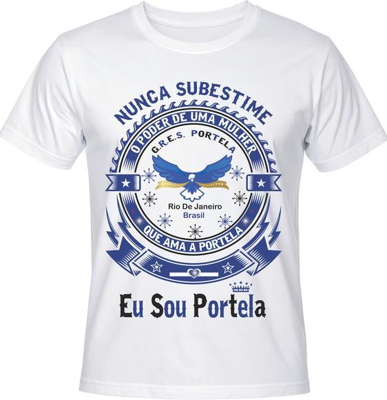 Camiseta Carnaval Eu Sou Portela Samba