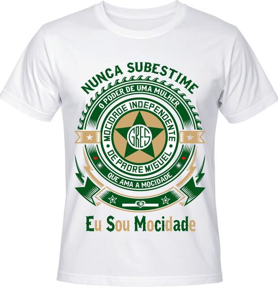 Camiseta Carnaval Eu Sou Mocidade Samba