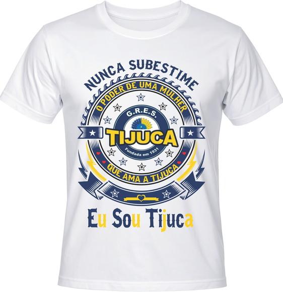 Camiseta Carnaval Eu Sou Tijuca Samba