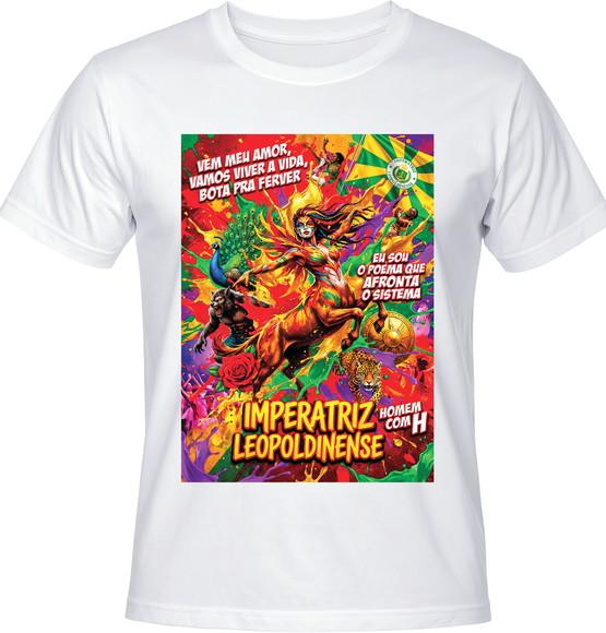 Camisa Imperatriz Leopoldinense Homem com H Carnaval 2026