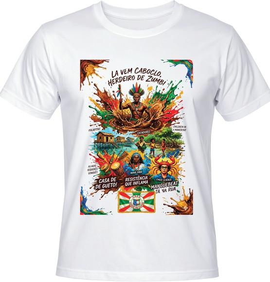 Camiseta Grande Rio 2026 Manguebeat Chico Science Unissex