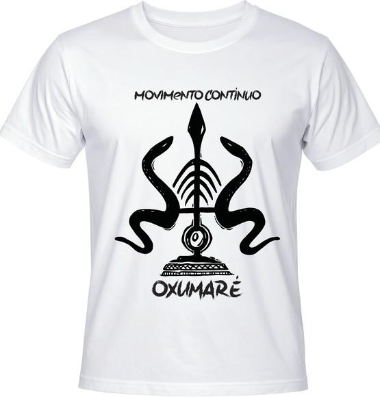 Camiseta Oxumaré Transformação Sagrada Orixá das Cores