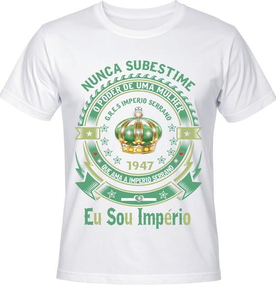 Camiseta Carnaval Eu Sou Império Serrano Samba