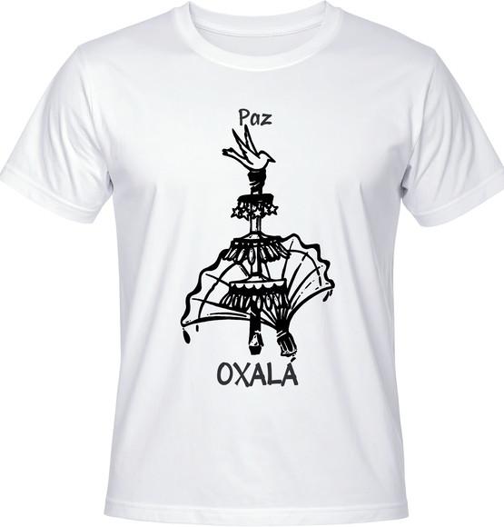 Camiseta Oxalá Paz Orixá Pai da Humanidade