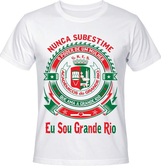 Camiseta Carnaval Eu Sou Grande Rio Samba