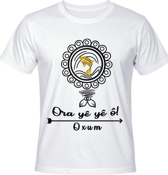 Camiseta Oxum Orixá do Ouro e Amor - Umbanda Candomblé Axé