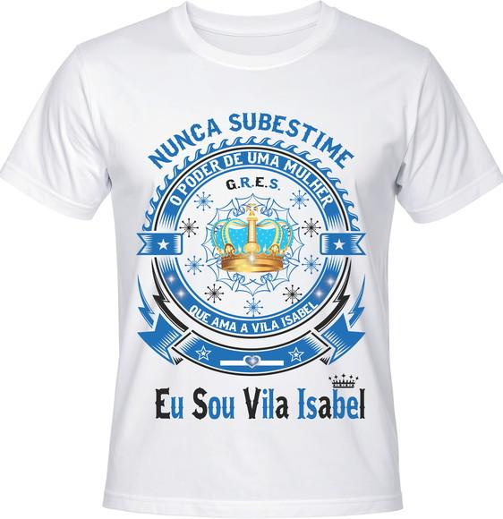 Camiseta Carnaval Eu Sou Vila Isabel Samba