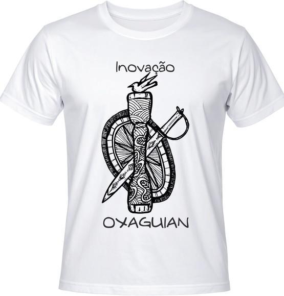 Camiseta Oxaguiã Inovação Orixá Guerreiro
