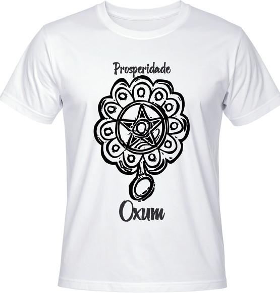 Camiseta Oxum Prosperidade Orixá Umbanda Candomblé
