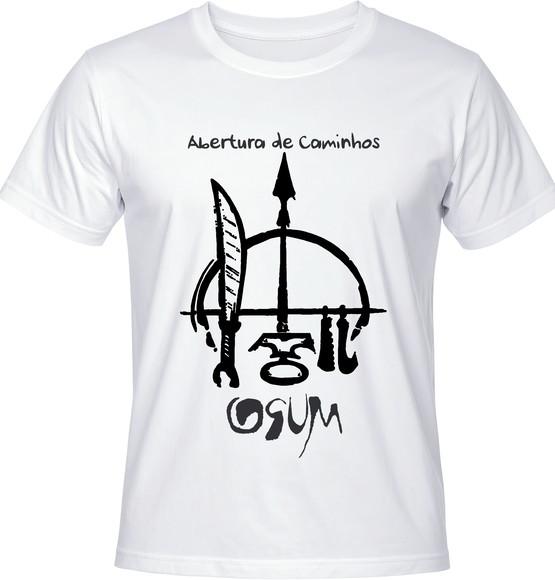 Camiseta Ogum Abertura de Caminhos