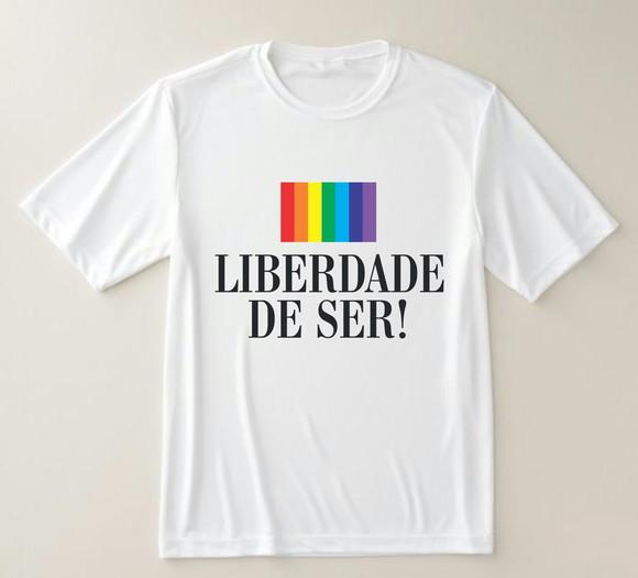 Camiseta Lgbtqia+ Liberdade de Ser