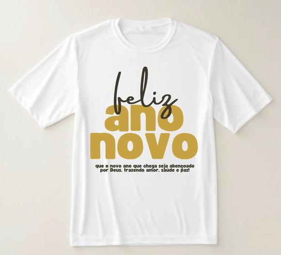 Camiseta Feliz Ano Novo