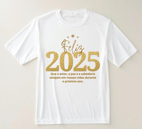 Camiseta Feliz 2025