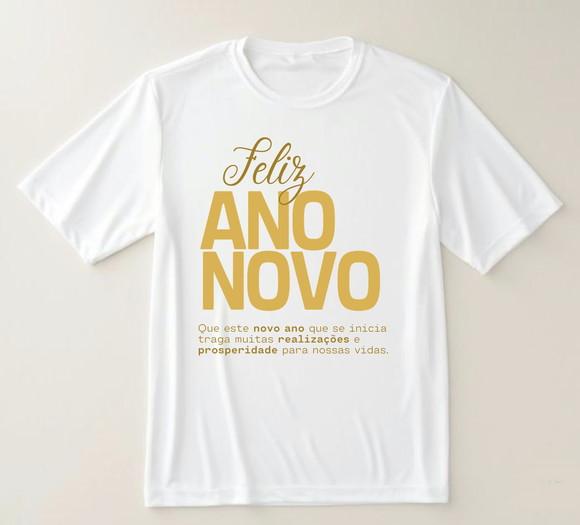 Camiseta Feliz Ano Novo