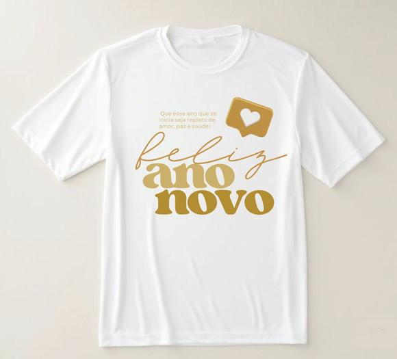 Camiseta Feliz Ano Novo