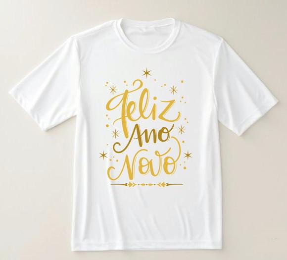 Camiseta Feliz Ano Novo