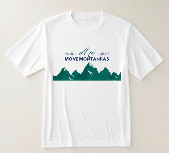Camiseta a Fé Move Montanhas