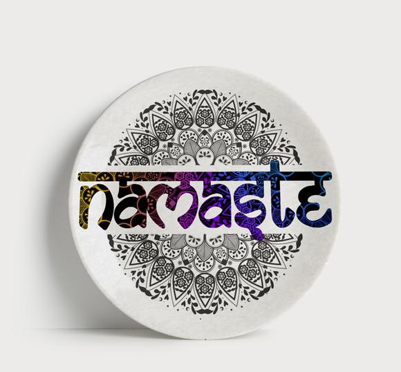 Prato Decorativo Namastê