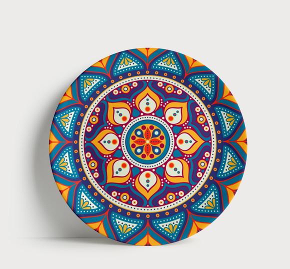 Prato Decorativo Mandala