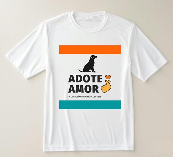 Camiseta Adote Amor