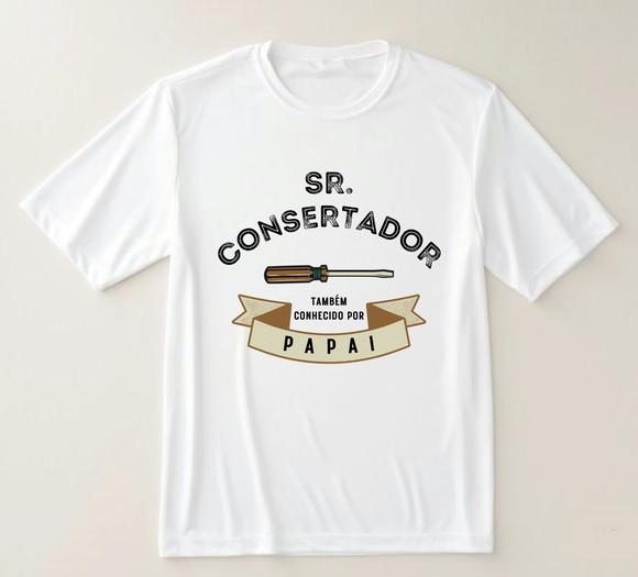 Camiseta Divertida Pai Consertador