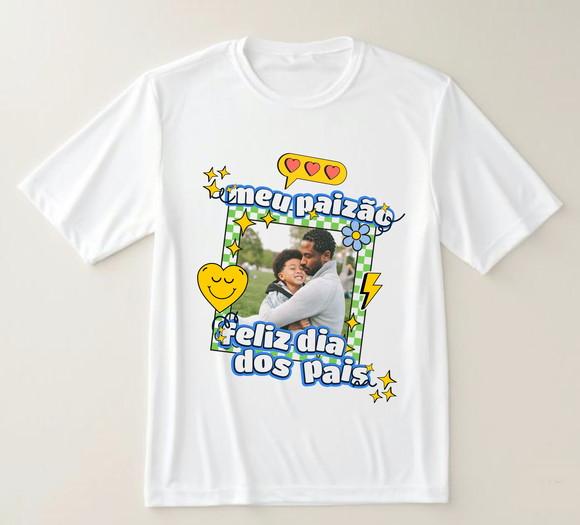 Camiseta Meu Paizão Personalizada com Foto