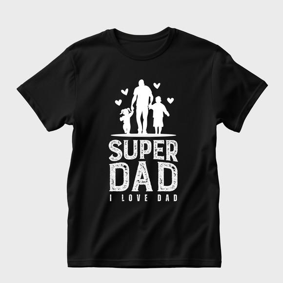 Camiseta Dia dos Pais Super Dad