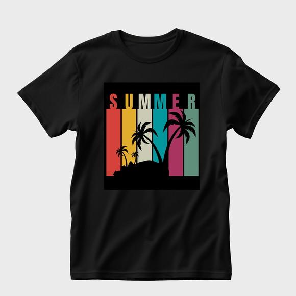Camiseta Preta Summer