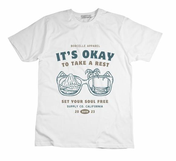 Camiseta Esportiva Califórnia Its Okay