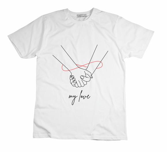 Camiseta My Love Minimalista