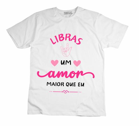 Camiseta Libras