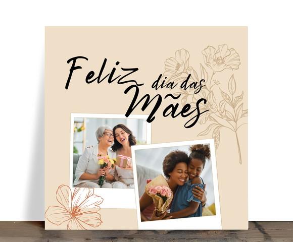 Azulejo Feliz Dia das Mães Personalizado