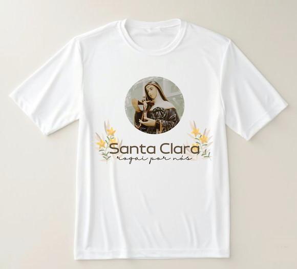 Camiseta Religiosa Santa Clara