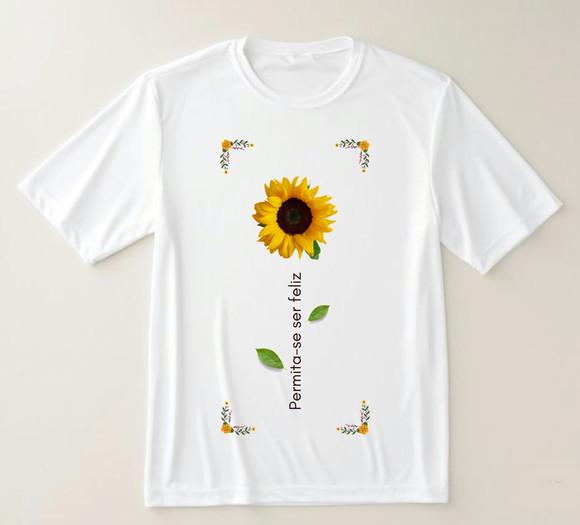Camiseta Permita-se Ser Feliz