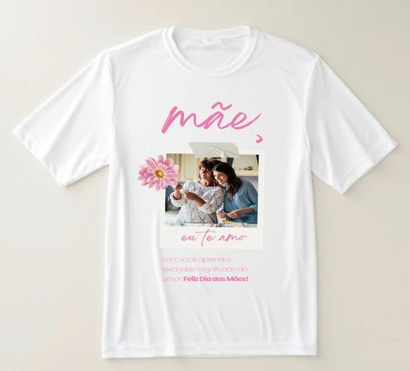 Camiseta Mãe Personalizada com Foto