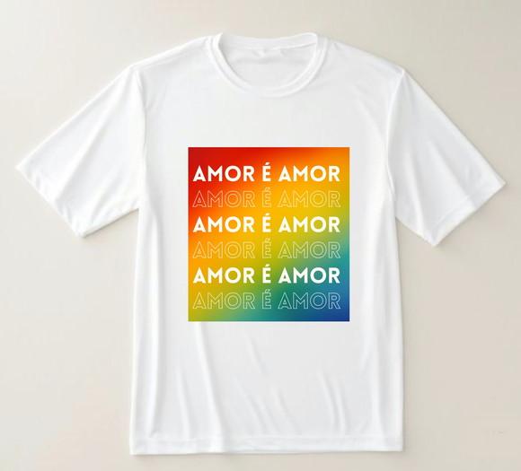 Camiseta Lgbtqia+ Amor É Amor