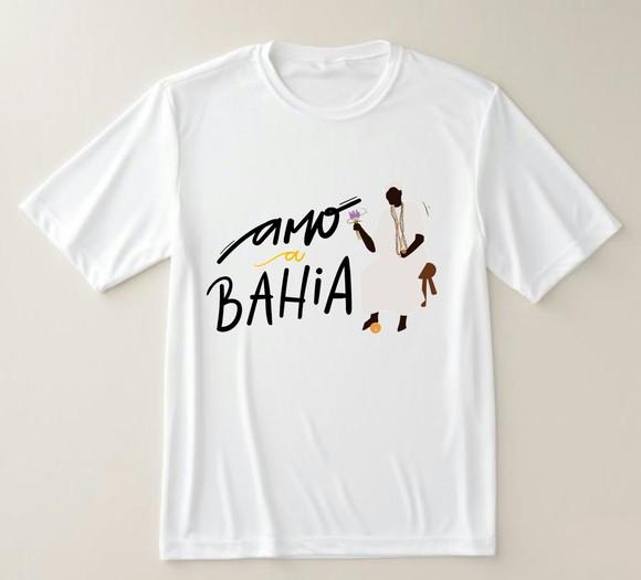 Camiseta Amo a Bahia
