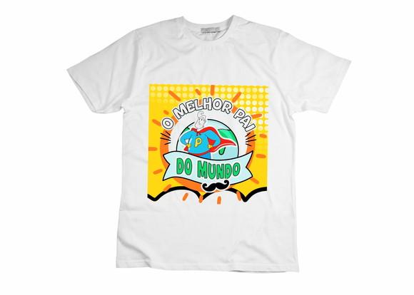 Camiseta o Melhor Pai do Mundo