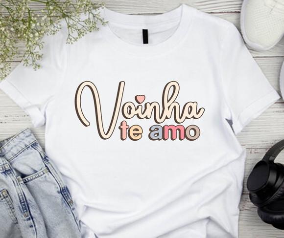 Camiseta Voinha Te Amo