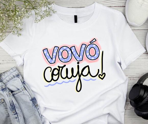 Camiseta Vovó Coruja