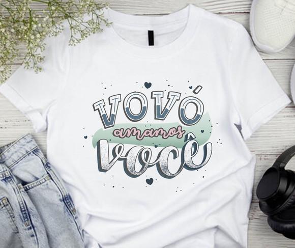 Camiseta Vovó Amamos Você