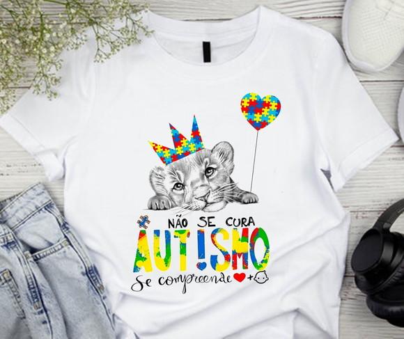 Camiseta Autismo Não se Cura