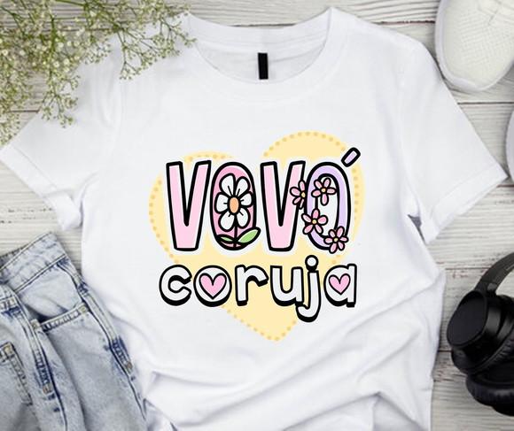 Camiseta Vovó Coruja