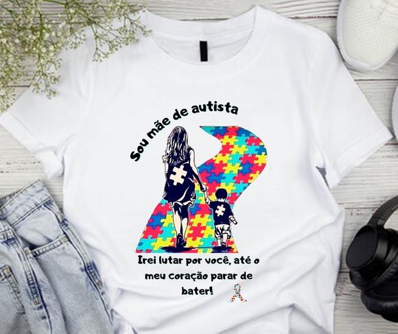 Camiseta Sou Mãe de Autista