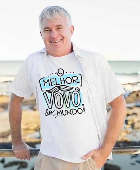 Camiseta Melhor Vovô do Mundo
