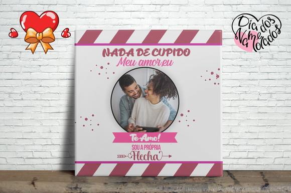 Azulejo Dia dos Namorados Personalizado com Foto
